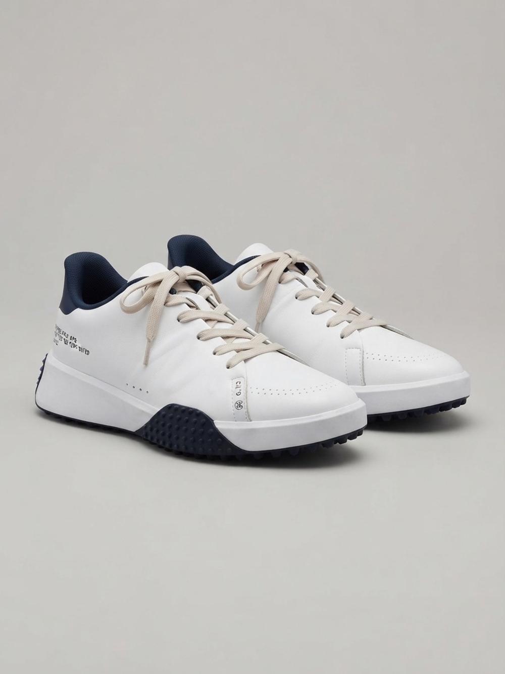 G/FORE G.112 Golf Shoes Men’s Size 11 (EU 44) White Navy Spikeless